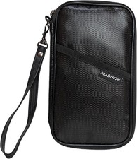 Fireproof Travel RFID Blocking Passport Holder Wallet Multi-Functional Organizer