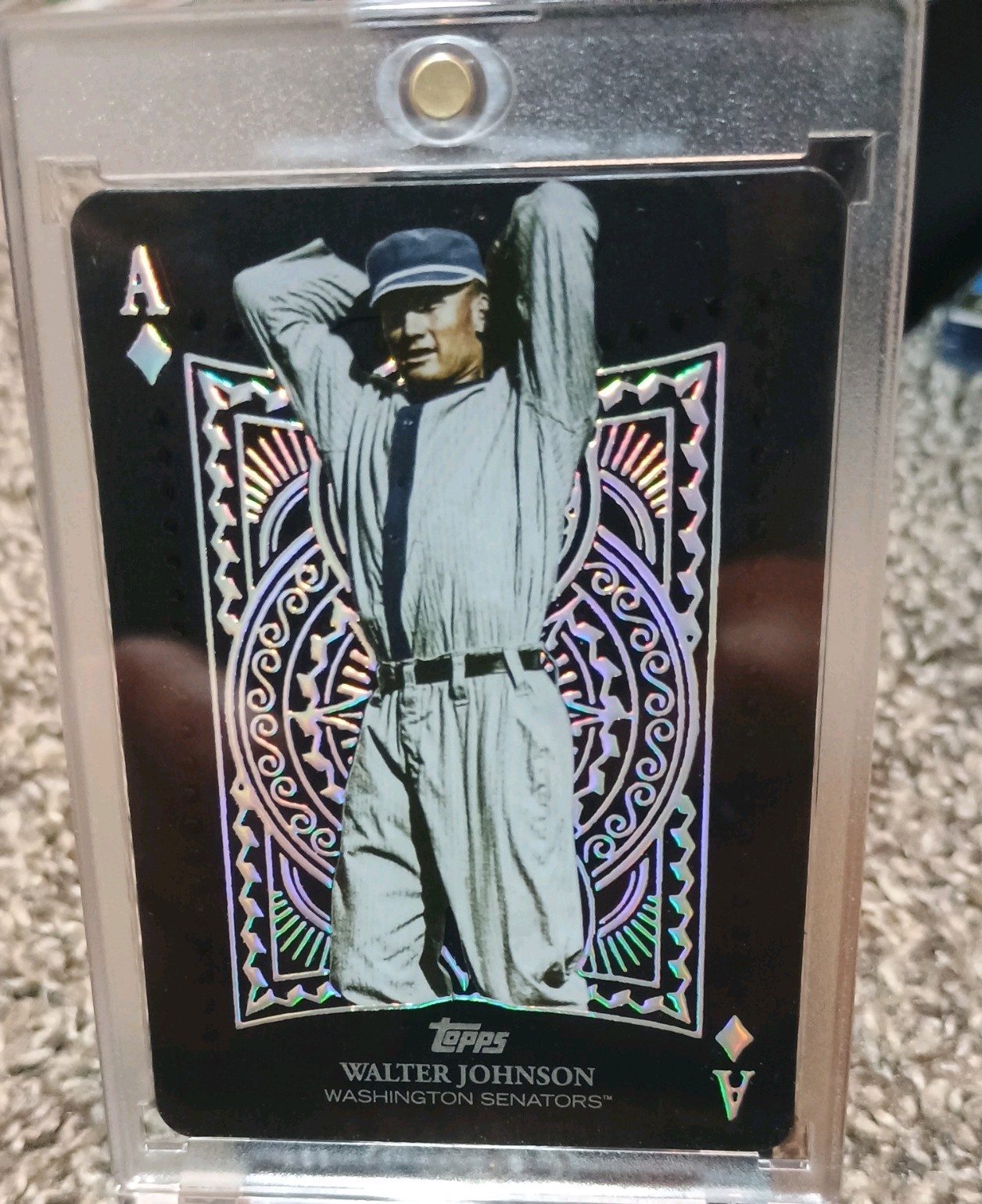 2026 Topps Series 1 SSP WALTER JOHNSON ALL ACES-AA-10 CASE HIT BEAUTIFUL & RARE