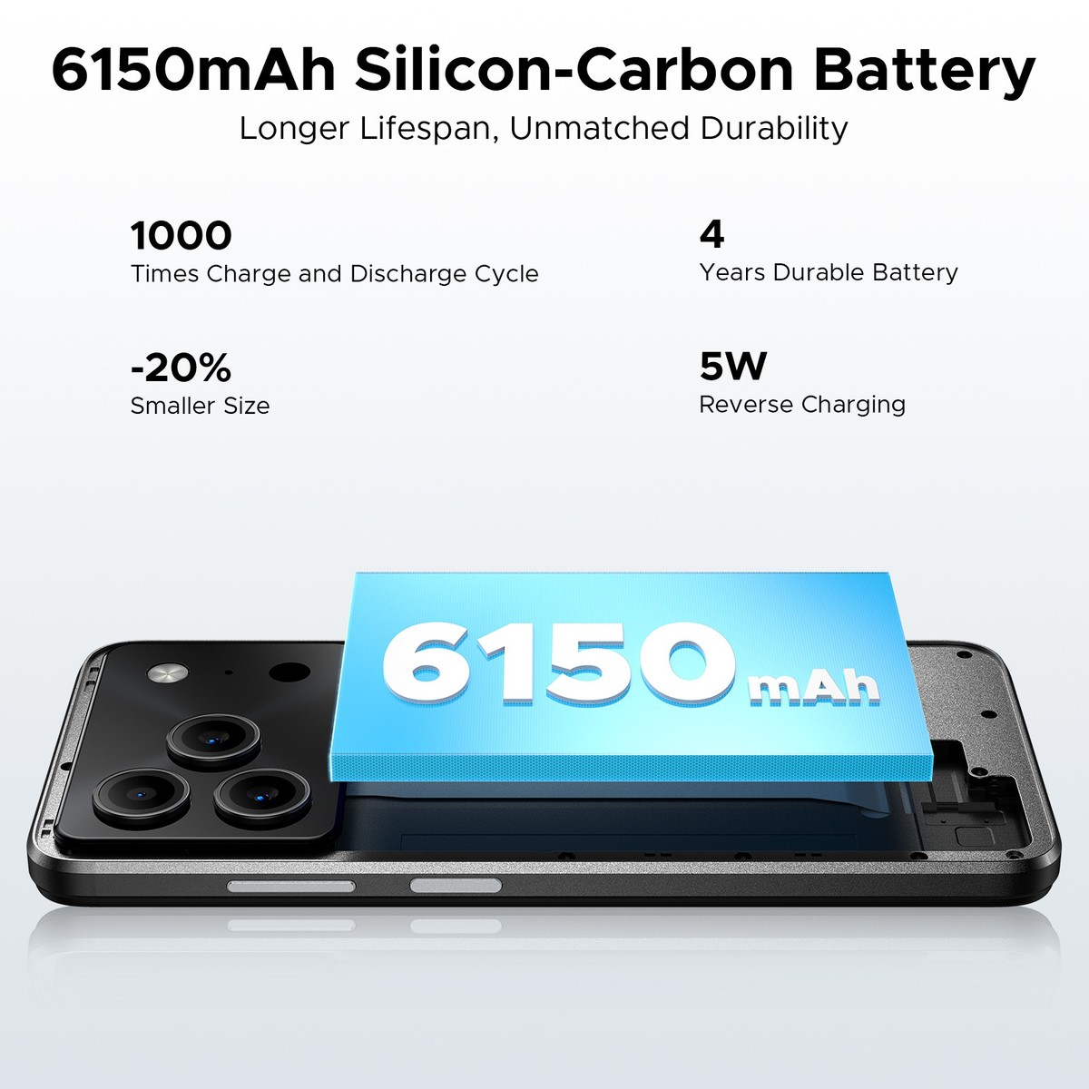 最安値！ DOOGEE Note 56 64GB/24GB DOOGEE Note 56 Android 16 Smartphone 24GB+64GB 6150mAh 6.56