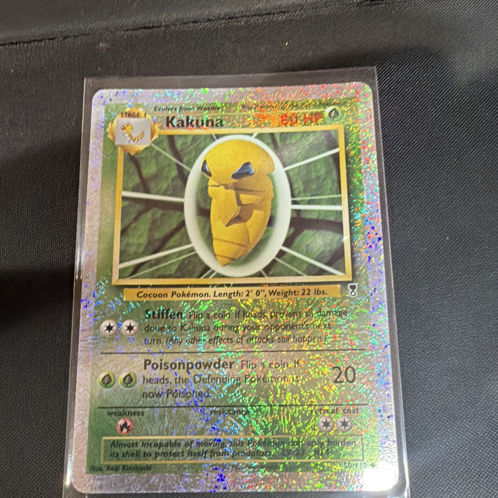 Pokemon TCG Legendary Collection Kakuna 50/110 Reverse Holo Uncommon 80HP Eng