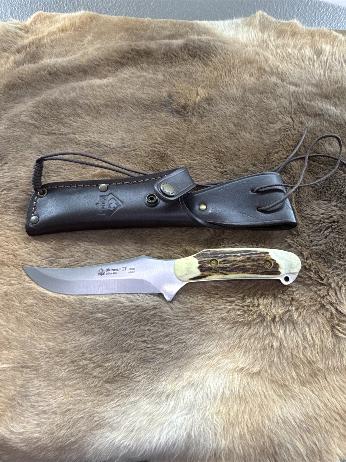 PUMA Skinner II 118393 Stag Germany Knife NOS NIB 105/RC