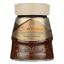 Juan Valdez Freeze-Dried Instant Coffee - Vanilla Cinnamon Flavor Pack of 1