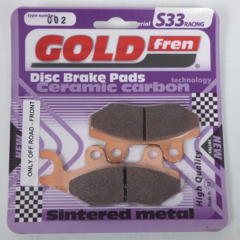 Plaquette de frein Gold Fren pour Aprilia 50 SX 2014-2016 SWA00 Sinter