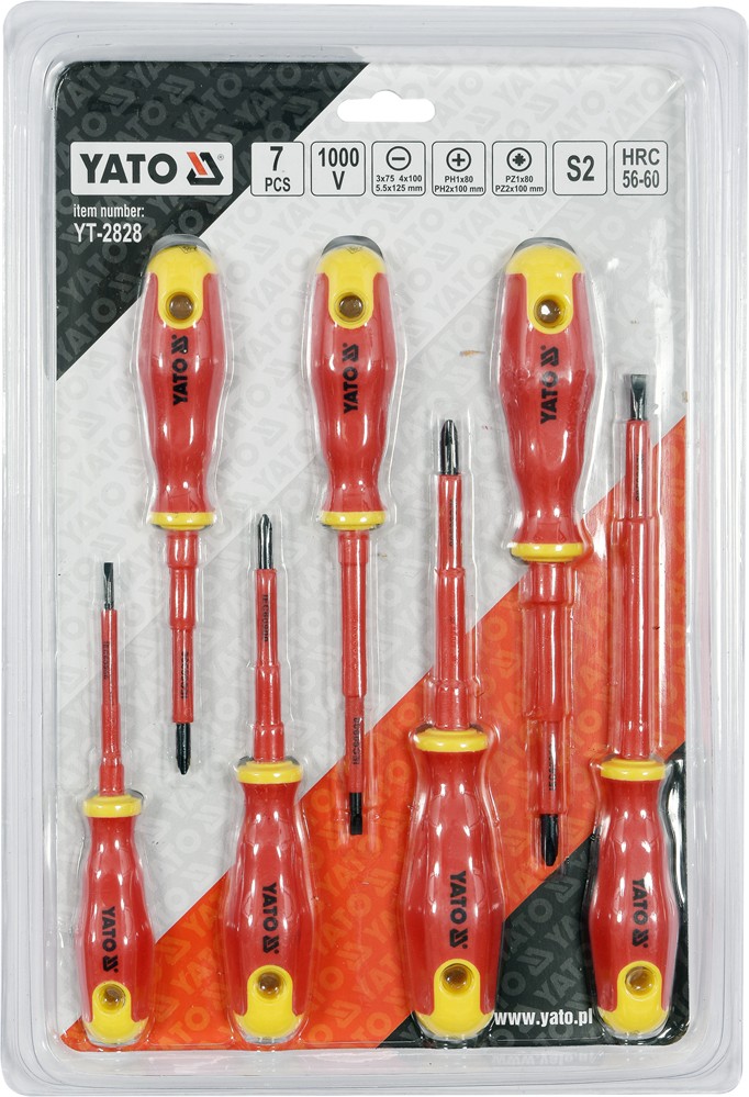 Fits YATO NARZ�DZIA YT-2828 INSULATED SCREWDRIVER SET 7PCS