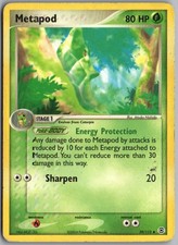 METAPOD 39/112 UNCOMMON FIRERED & LEAFGREEN POKEMON