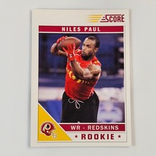 Niles Paul Redskins 2011 Score Panini Rookie RC #369