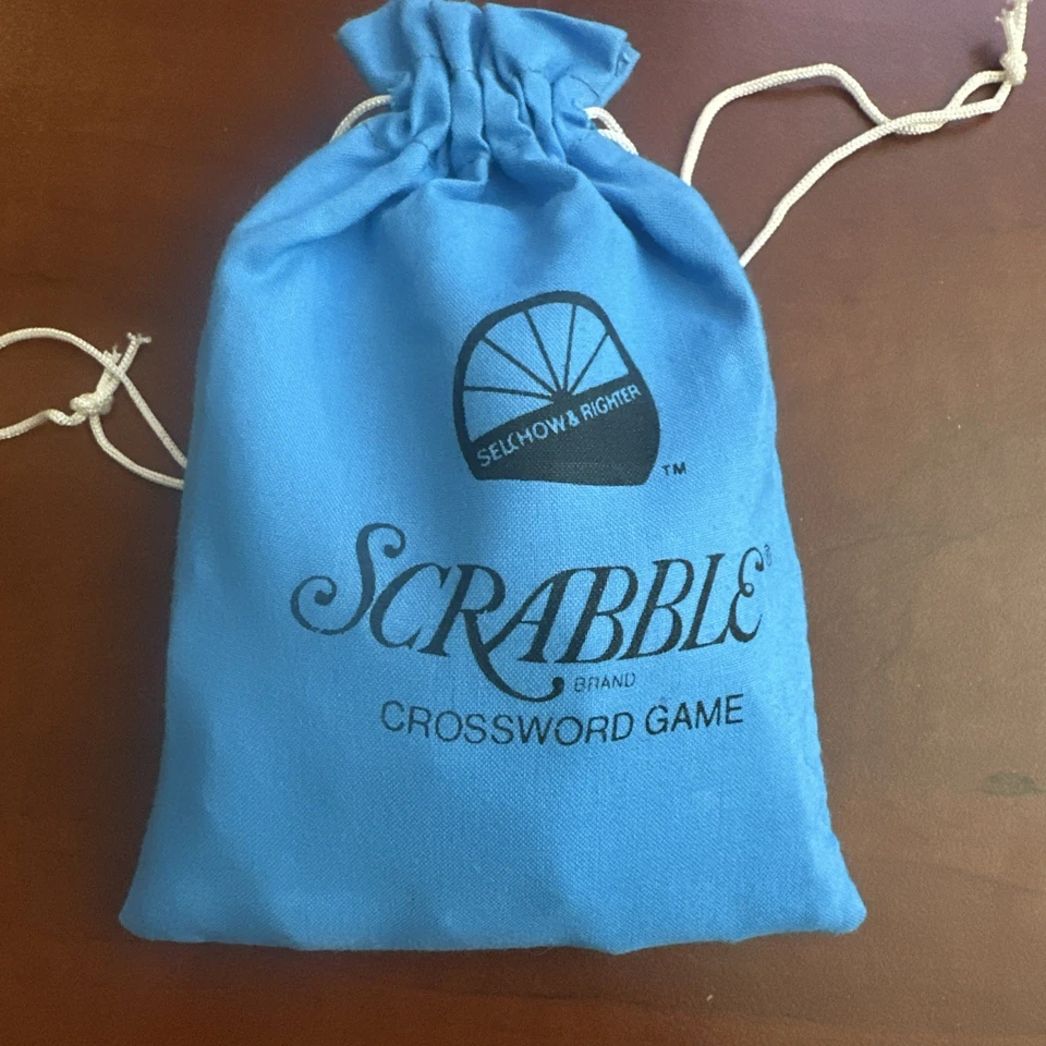 Vintage Scrabble Deluxe Edition With Raised Grid And Rotating Turntable Board - Image 3 of 4