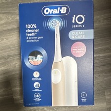 Oral-B iO Series 2 Clean & Care Electric Toothbrush Travel Case Timer 3 Speed
