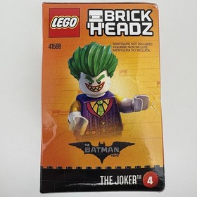 LEGO BrickHeadz The Joker 41588 DC Batman Movie Set 151 pcs &ndash; New Sealed Retired