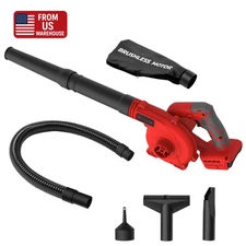 NEW LivingSURE Cordless Compact Leaf Blower Vacuum 2in1 Handheld Sweeper Mulcher