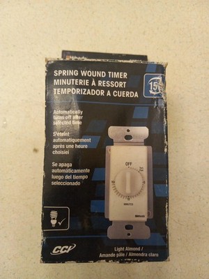 WOODS - 15-Minute Automatic Timer Switch - Energy-Saving MODEL 59712 NEW IN BOX