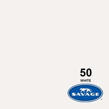 Savage Seamless Background Paper 26" x 12 yd White