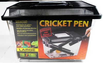 Exo Terra Large Cricket Pen Keeper. Easily Keep Crickets and Feed Your Animals 1