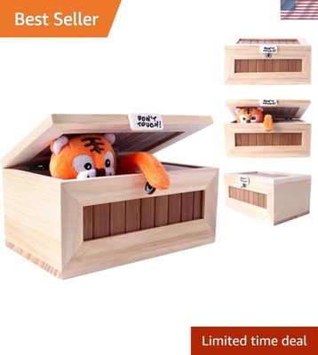Funny Useless Box with Adorable Tiger - Ultimate Gag Gift for Kids & Families