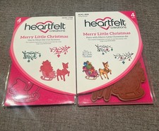 Heartfelt Creations Merry Little Christmas Stamp Die Set retired