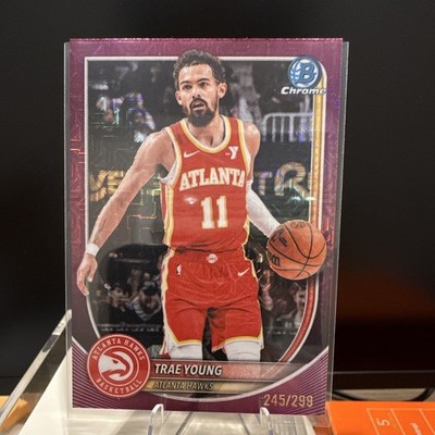 Topps Bowman 2025-26 Trae Young Atlanta Hawks #BCV-83 Purple 245/299