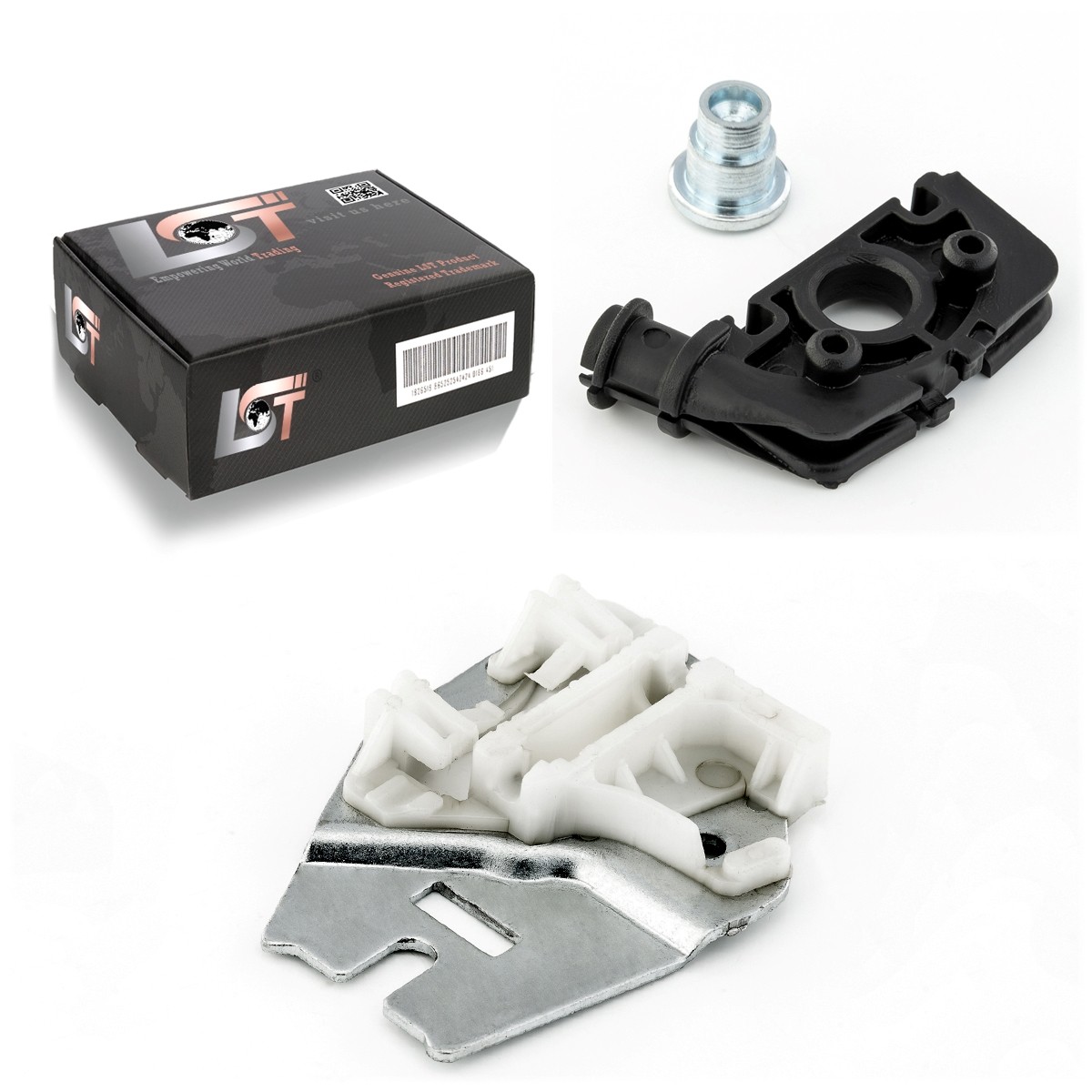 Window Regulator Repair Kit Metal Slider Guide Pulley HR for BMW X5 E53