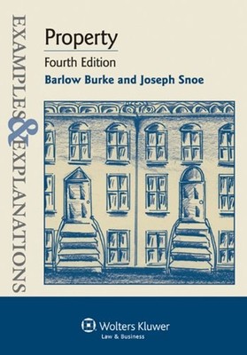Property : Examples and Explanations Paperback Joseph A., Barlow,