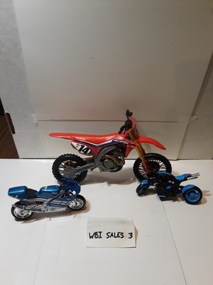 Lot of 3 Motorcycles Racing Bikes