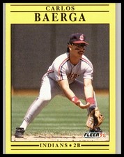 1991 Fleer #360 Carlos Baerga