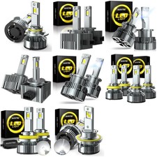 AUXITO LED Headlight Bulb High Low Beam H11 9...