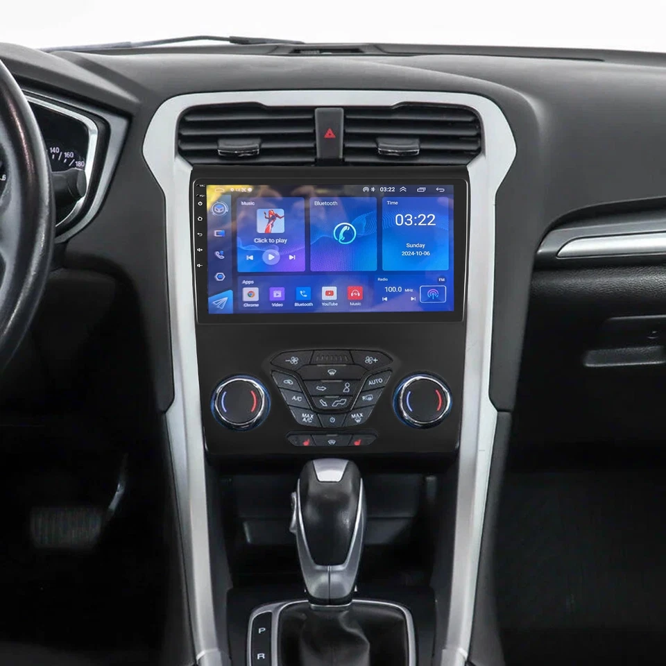 For Ford Fusion Mondeo 2013-2016 Android13 Car Stereo Radio GPS Fit For Carplay - Изображение 2 из 4