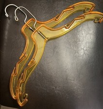 Amber RAINBOW Vintage Hangers Silver Set Of 2