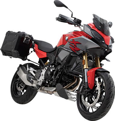 SW-MOTECH TRAX ADV Aluminum Case System - Black - BMW F 900 '20-'24