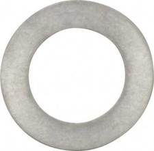Made in USA 0.3mm Thick, 10mm Inside x 16mm OD, Round Shim 3/8" Screw, Uncoat...