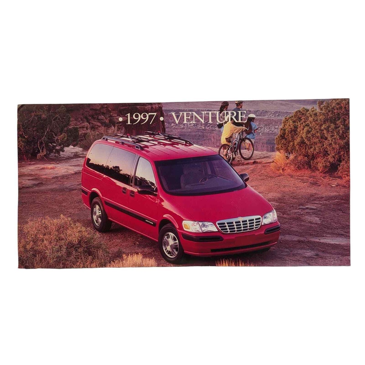 1997 97 Chevy Venture Minivan Van Dealer Poster Promotional 34