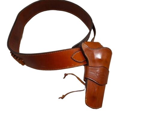 Tombstone Revolver Leather Holster  - Picture 1 of 7