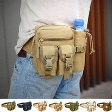 Tactical Waist Pack Portable Fanny Pack Outdoor Hiking Travel Military Waist Bag