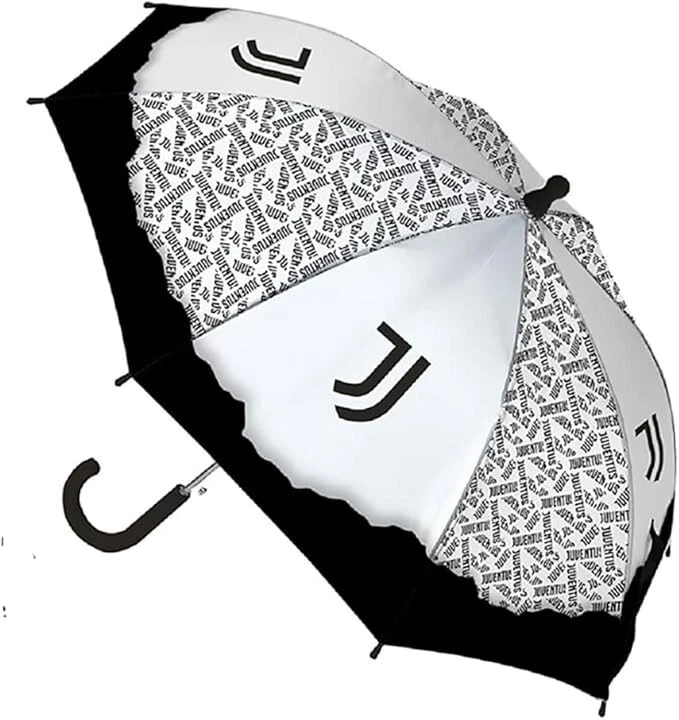 JUVENTUS FC Juventus Ombrello A Cupola Con Manico Lungo Antivento Protegge e Ripara