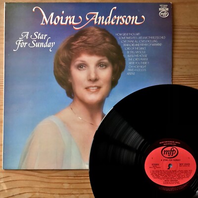 Moira Anderson ~ A Star For Sunday (MFP 50424) 1979 1st UK Near Mint Folk Vinyl
