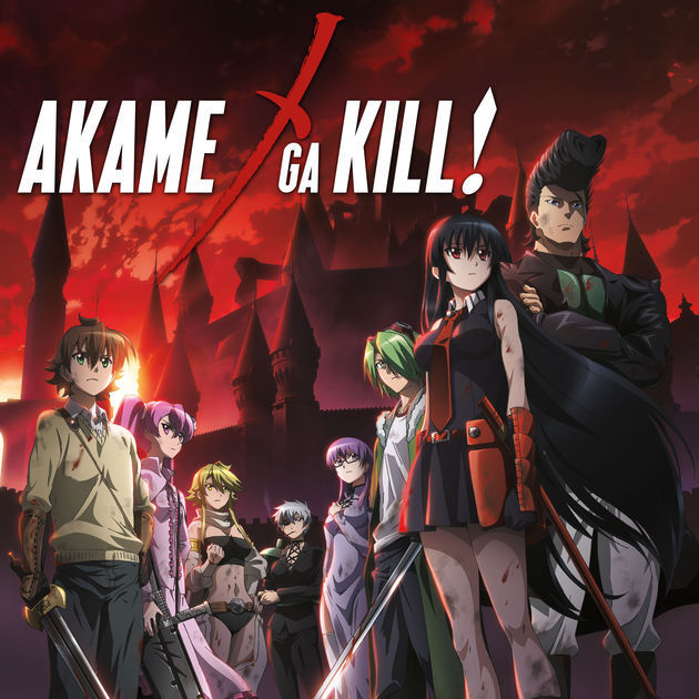 ANIME, AKAME GA KILL, 1-24 EPISODES, 3 DVD, ENG/AUDIO, 1 BOX