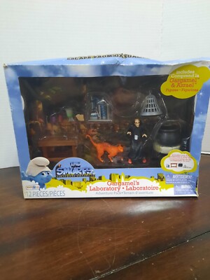 The Smurfs Gargamel's Laboratory Adventure Pack Smurfs Escape from Gargamel NEW