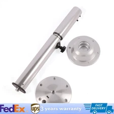 Marine Boat Table Mount - RV Caravan Adjustable Height Table Pedestal  Aluminum!