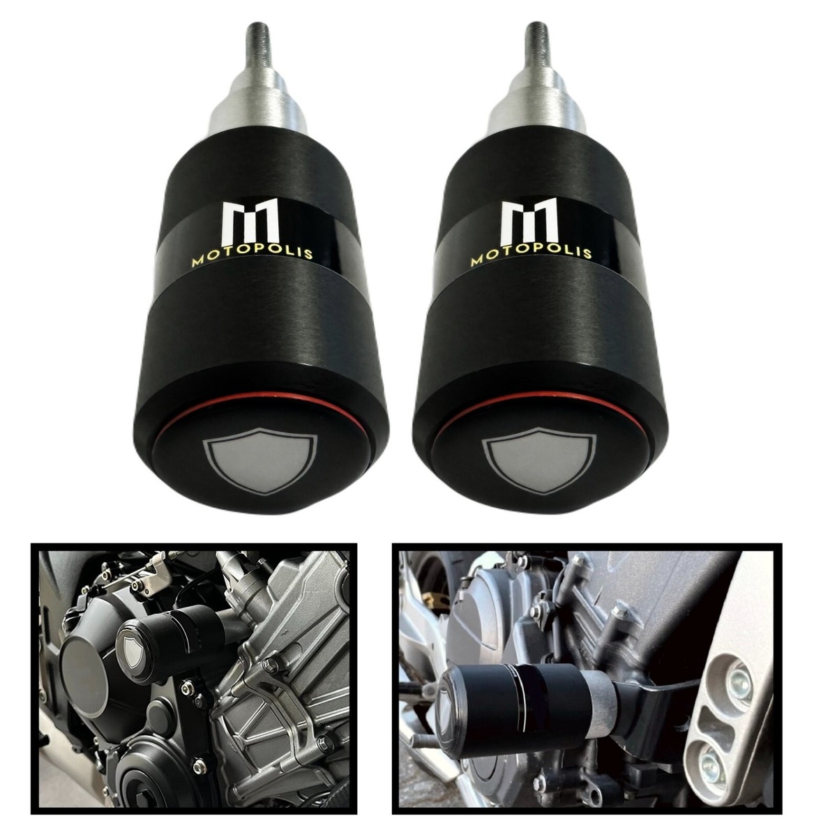 BMW F800 F 800 S R - CRASH PADS PROTECTORS BOBBINS STURZPADS