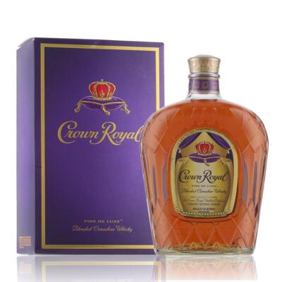 Crown Royal Fine de Luxe Blended Canadian Whisky 1l in Geschenkbox