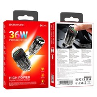 ZigarettenanzüNder 36W 1X Usb 1X USB-C LadegeräT Kfz Lkw Auto Ladeadapter Handy
