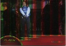 The Flash Season 1 Foil Parallel Base Card #22 Nice Mask