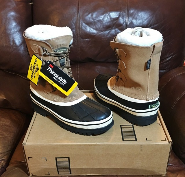 Skechers USA 72050 Men's Revine Hopkin THINSULATE Snow Boot, Black