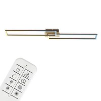 Briloner Cct Led Wand-Und Deckenleuchte Gold-Braun LED/40W