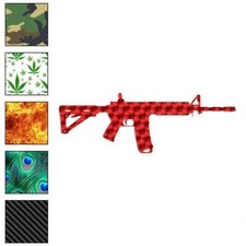 Ar-15 Assault Rifle Gun Vinyl Decal Sticker 40 Patterns 3 Sizes 2978