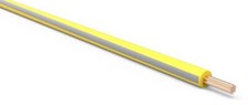 20 AWG Automotive TXL Wire Yellow w/ Gray Stripe Various Lengths