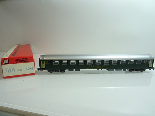 Jouef H0 5783 Personenwagen 2. Klasse der SBB in OVP PR1486 | Zustand: Gebraucht