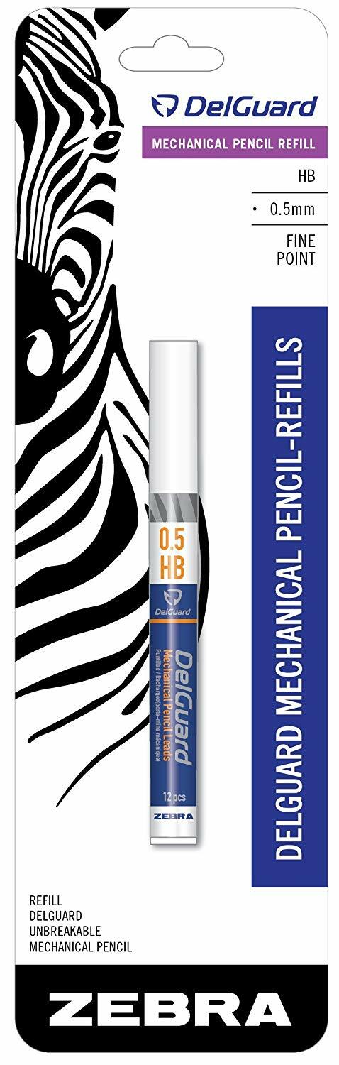 Lead Refill, 0.5mm, 12pc/tube, 1 Tube