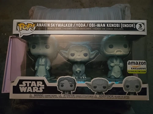 Star Wars Funko Pop  - Anakin Skywalker 3pack. Yoda / Obi- Wan Kenobi (Endor)