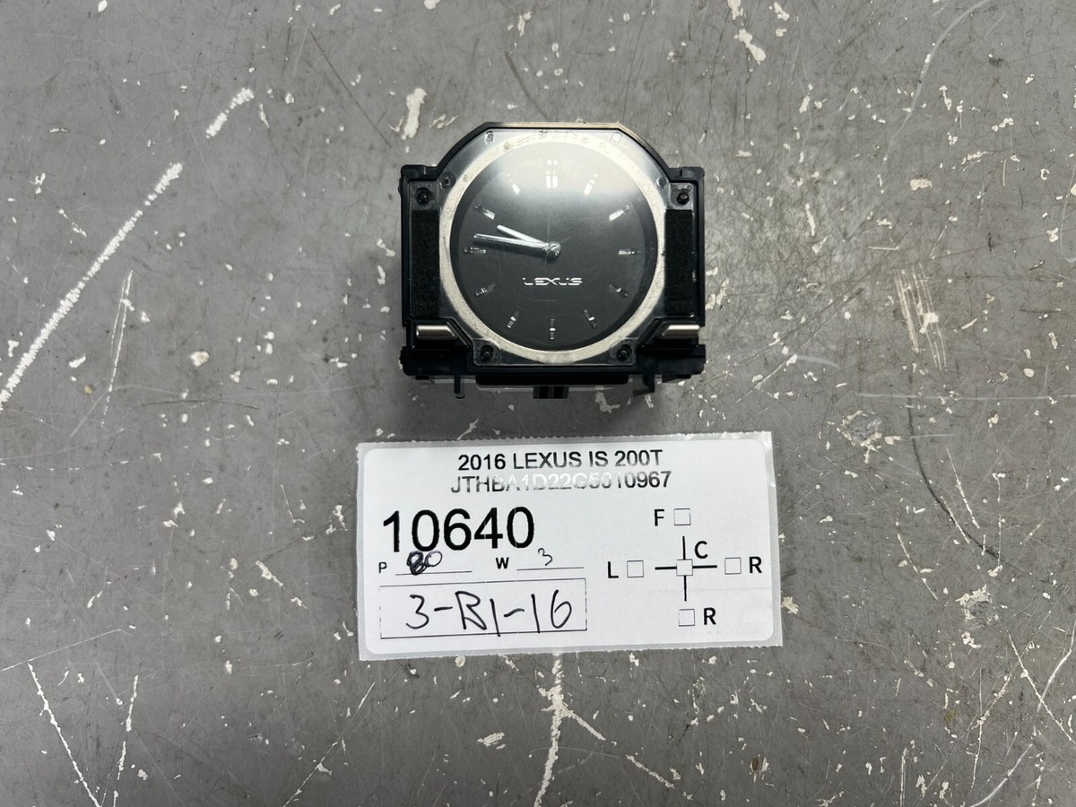 2014-2017 LEXUS IS200T IS350 DASH DASHBOARD INSTRUMENT PANEL