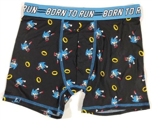 Boys Medium 8 Sonic the Hedgehog Boxer Briefs Underwear Tails Dr Robotnik Gift - Picture 3 of 7